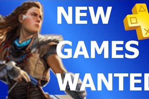 PlayStation Plus  - Top 5 Games We Want