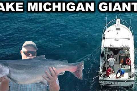 Trolling For Lake Michigan Giants