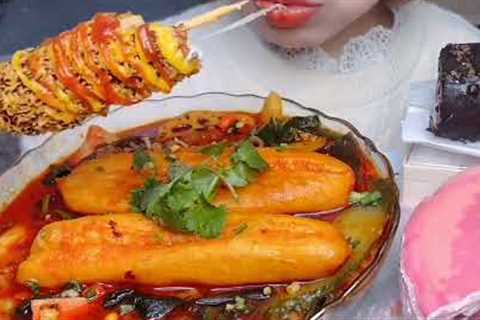Chinese ASMR Eating Spicy Food Fast Eating Challage