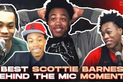 The best Scottie Barnes behind the mic moments with Raptors