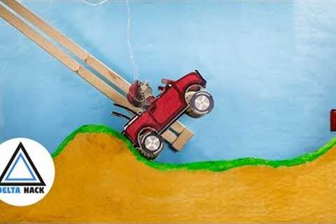 Hill Climb Cardboard Racing | DIY