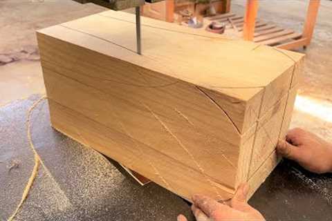 Design That Inspires Anyone // Beautiful Japanese Style Dining Table Design From Solid Wood