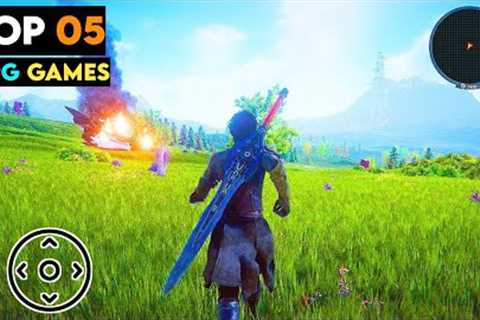 Top 5 MMO\RPG Games For Android &amp; Ios 2022|5 Best RPG Games For Mobile (High Graphics) @GameTech
