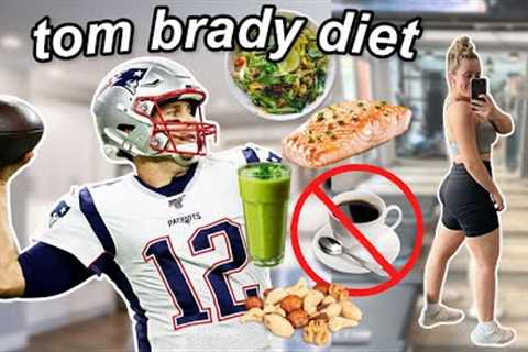 trying TOM BRADY'S TB12 DIET for a week (no coffee and other strange rules)