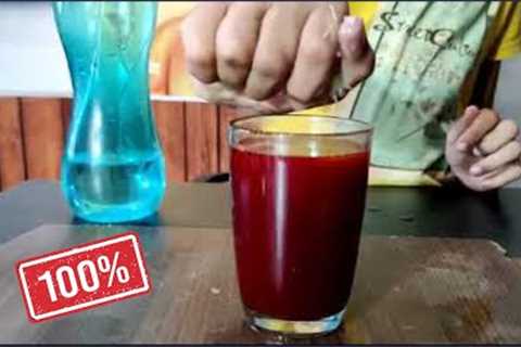 Amazing Science Experiment , Experiments At Home , Magic Tricks || turmeric + water=?