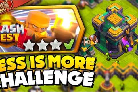 Easily 3 Star the Less is More Challenge (Clash of Clans)