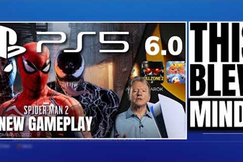 PLAYSTATION 5 ( PS5 ) - PS5 UPDATE 6.0 LIVE ! / NEW SPIDER-MAN 2 PS5 GAMEPLAY / NEW PS5 HARDWARE CO…