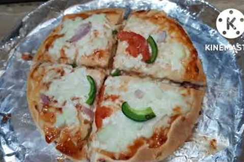 shawarma bread pizza//instent pizza  recipe by foody moody hina
