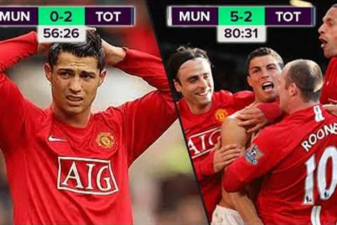 The Day Cristiano Ronaldo Saved Manchester United From An Embarrassing Defeat