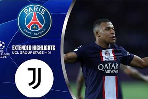 PSG vs. Juventus: Extended Highlights | UCL Group Stage MD 1 | CBS Sports Golazo