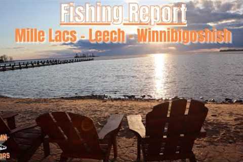 Fishing Report: Mille Lacs Lake, Leech Lake &amp; Lake Winnibigoshish 08-05-2022