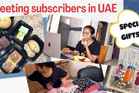 Selling household items &amp; meeting subscribers in UAE 😊 Busy day but one of the best days ♥️