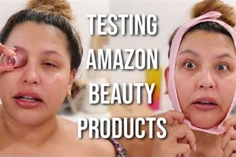 TESTING AMAZON BEAUTY PRODUCTS +IM LOST