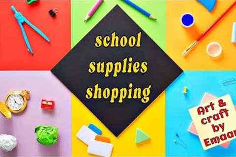 SCHOOL SUPPLIES SHOPPING + HAUL 2022 | school student necessities!