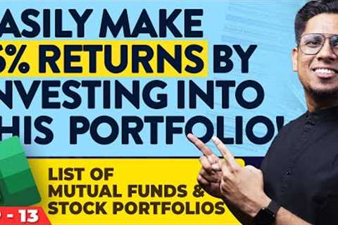 Where Exactly to Invest for Financial Freedom? Ultimate Mutual Funds and Stock Portfolio Excel E13