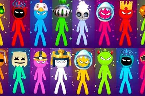 🔴 Stickman Funny Minigames - Stickman Party 1 2 3 4 Player 2022 Gameplay Walkthrough Android iOS