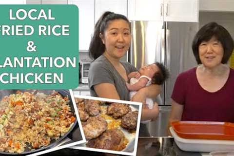 LOCAL FRIED RICE AND EASY PLANTATION CHICKEN RECIPE//Back in the Kitchen With Mom