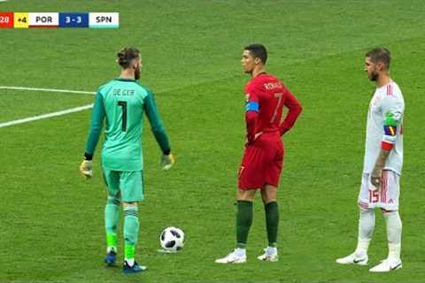 The Day Cristiano Ronaldo Destroyed Sergio Ramos &amp; David De Gea