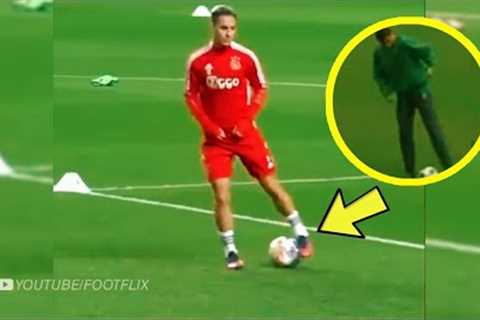 Here is proof that Antony copy 360° spin from Cristiano Ronaldo