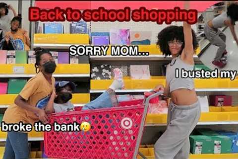 I TOOK MY SIBLINGS BACK TO SCHOOL SHOPPING *without our parents* SORRY MOM