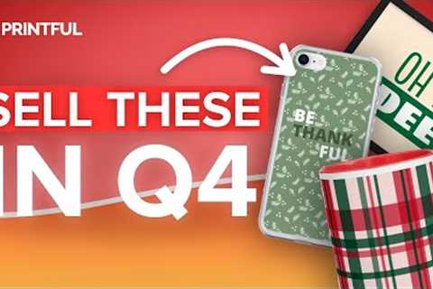 5 BEST-SELLING Products This Holiday Season 🌟 | Printful Catalog Review
