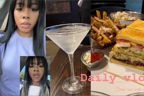 DAILY VLOG | THE FOOD MARKET | FABRIC SHOPPING… COME EAT WITH ME