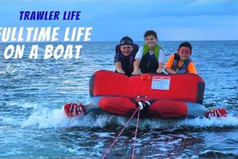 Tubing in the Keys || More Repairs || Family Time is more important than YouTube || TRAWLER life