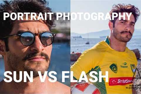 PORTRAIT PHOTOGRAPHY TIPS SUNNY DAY OUTDOOR USING FLASH GODOX AD200 | ALBERT ART VIDEO + PHOTO