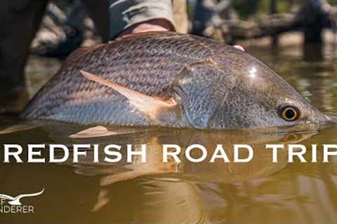 Fly Fishing for Redfish in Texas &amp; Louisiana | Redfish Road Trip - Part 1