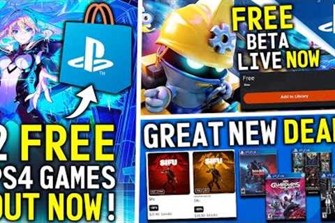 2 FREE PS4/PS5 Games Out NOW on PSN, Free Open Beta for PS4/PS5 Live + Great New PlayStation DEALS!