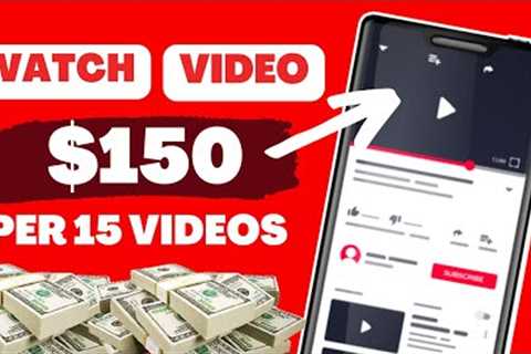 Get Paid $150 Per 15 Videos You Watch FOR FREE! (Make Money Online)