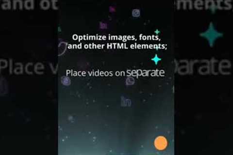 How to optimize the website for SEO #shorts #seo #optimization #website #tips #mix #ytshorts