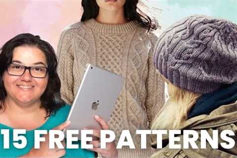 15 FREE Cable Knitting Patterns