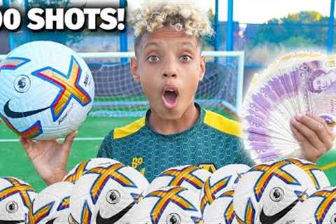 TRICK SHOTS from Level 1 To Level 100 | FOOTBALL!!