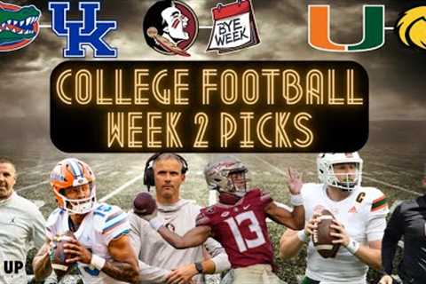 College Football Week 2 Picks