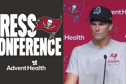 Tom Brady Talks Julio Jones Ahead of Dallas Cowboys' Game | Press Conference