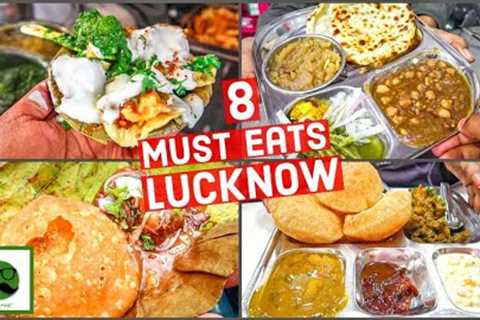 Lucknow Food MUST visit Places | Chaat, Kebab &amp; More | Indian Street Food | Best of Veggie Paaji