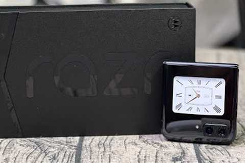 MOTOROLA RAZR 2022 - Unboxing and First Impressions