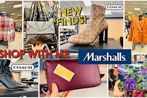 🤩 MARSHALLS 🛍 NEW DESIGNER SHOES HANDBAGS CLOTHES 🛍 SHOP WITH ME COACH MICHAEL KORS