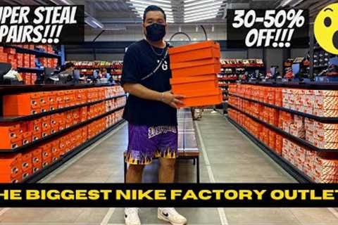 SNEAKER SHOPPING AT THE BIGGEST NIKE FACTORY OUTLET IN THE NORTH!!!