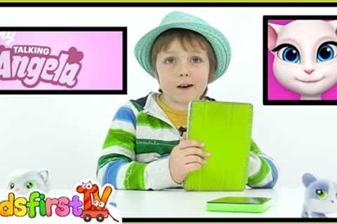 My Talking Angela Cat App. Games for kids.