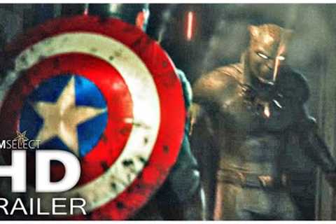CAPTAIN AMERICA and BLACK PANTHER Game Trailer (2022) Marvel