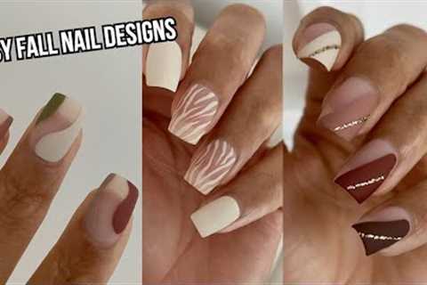 FALL NAIL DESIGNS 2022 | easy trendy fall nail art compilation | fall nail polish colors 2022
