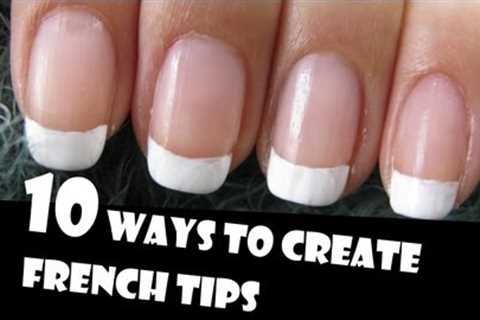 10 WAYS TO CREATE FRENCH TIPS MANICURES | GIVEAWAY WINNERS | HOW TO BASICS | NAIL ART