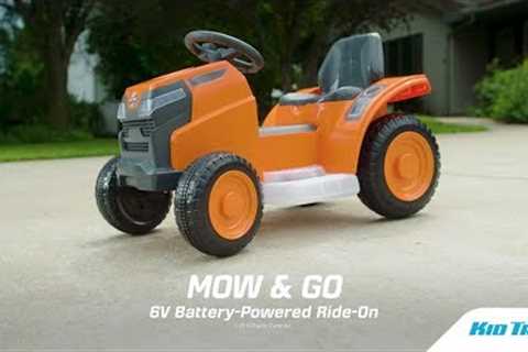 Mow &amp; Go Lawn Mower | Kids' Riding Lawn Mowers - Kid Trax