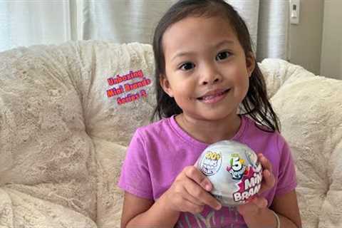 Unboxing Mini Brands Series 3| What's inside?| Egg Surprise| Mini Foods|