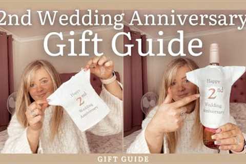 👰2nd Wedding Anniversary Gift Guide 🤵|| 10 Ideas For COTTON Gifts || Christina Parmiter