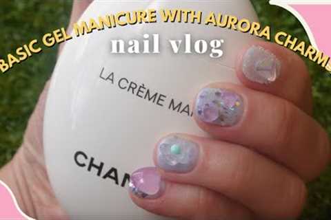 Aurora inspired nails at home!! (with quick manicure tutorial)