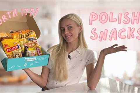 Unboxing &amp; Taste Test Polish Snacks | Try Treats Subscription Box