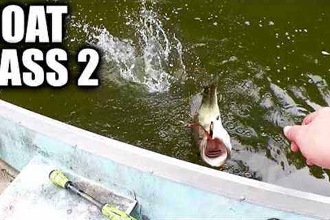 Fishing New Water in a Boat! Realistic Bass Fishing From a Small Boat